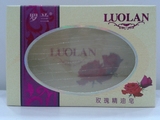 罗兰 玫瑰精油皂 洁面皂 纯天然 冷制手工皂 128g正品 8个包邮