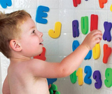 美国Munchkin麦肯奇戏水洗澡字母数字贴浴室贴儿童益智宝宝玩具.2