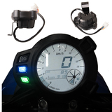 BWS 骠骑 摩托 祖玛电动车改装必备 液晶仪表盘 地雷表 新品特价