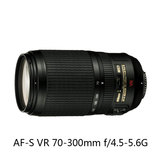 Nikon/尼康 AF-S VR Zoom-Nikkor 70-300mm f/4.5-5.6G IF-ED镜头