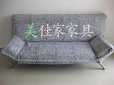 重庆家具多功能布艺沙发床 时尚简约可折叠沙发床 简易三人沙发