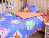 枕套被套床单加工定做婴儿床品/幼儿园3件套 纯棉布料婴童床品套
