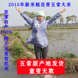 正宗五常大米姐新米2015东北黑龙江稻花香有机富硒米5kg农家自产