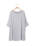 MORA日本直送女装新品 COCO DEAL 纯色宽松半袖连衣裙76215188