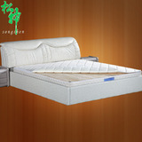 松神硬板床垫  天然实木板精钢弹簧软硬两用席梦思垫  1.8米双人