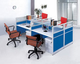 办公家具4人屏风职员办公桌椅组合简约现代电脑桌办工作位员工桌