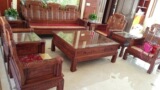 东阳红木家具100%酸枝木象头沙发6件/10件套中式客厅组合厂家特价