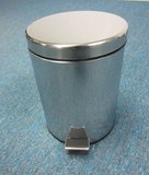 热卖3L,5L12L垃圾桶家用时尚卫生间厨房脚踏杂物筒欧式不锈钢圆砂