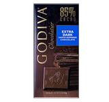香港代购 GODIVA歌帝梵85%圣多明各可可黑巧克力片