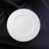 韩国进口陶瓷盘子餐具PROUNA瓷器圆形平盘子套装骨瓷高端创意家用
