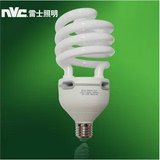 NVC政府补贴雷士节能灯泡 螺旋E27雷士节能灯35W/60W纯三基色白光