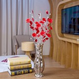 现代简约落地客厅创意时尚电视柜摆件家居装饰品陶瓷水晶特价花瓶