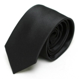 G2000男士真丝斜纹商务韩版英伦结婚礼物黑色6cm职业纯色领带包邮