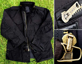 美国黑色韩版M65风衣夹克加厚保暖防寒棉服战术军大衣外套冬装男