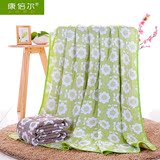 竹纤维纱布毛巾被儿童纱布盖毯单人毛巾毯加厚纯棉午睡毯夏季床单