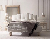 出口美式法式复古雕花床 地中海粉色系公主床 英式儿童床实木床