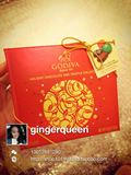 godiva歌帝梵巧克力圣诞礼盒9粒装 美国带回女王代购现货1盒