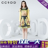 CCDD新款春季泡泡袖专柜长袖新款甜美上衣直筒女衬衫C51R05730
