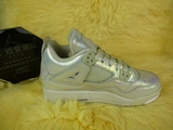 Jordan4 乔丹4代篮球鞋 乔4 GS Pearl AJ4珍珠白女鞋742639045