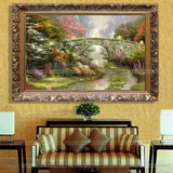 托马斯风景欧式田园客厅装饰画现代沙发背景墙书房走廊玄关壁挂画
