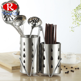 不锈钢筷子筒套装 餐具收纳笼筷子笼创意厨具沥水置物架厨房筷筒