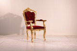 欧式餐椅新古典实木椅子简约休闲布艺咖啡厅售楼处部洽谈桌椅组合
