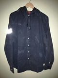 【sold】CLOT black sun末日系列 fuck clot 做旧连帽衬衫 3m反光