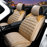 汽车羽绒保暖立体单片无靠背坐垫 汽车座垫通用单座 舒适 温暖