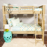 卡蒂创意儿童家具 定制实木床 新品上下床高低床子母床简约双层床