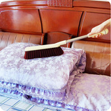 多功能不锈钢床刷 长柄家务清洁刷除尘刷子 扫地毯/沙发/刷床单