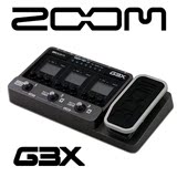 ZOOM G3X 电吉他综合效果器 USB声卡 正品包邮 赠12豪礼中文说明