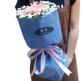 广州简·花鲜花同城速递 爱的见证 戴安娜玫瑰花束生日表白送朋友