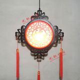 现代中式灯笼灯中国结吊灯过道门厅走廊阳台楼梯现代创意红木灯具