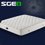 SGEX 品牌加厚泰国乳胶床垫双人弹簧超软床垫席梦思可定制1.8