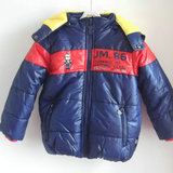 促销反季低价杰米熊冬季男童装保暖棉衣外套854120201超厚实