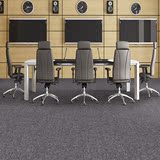 方块地毯 办公室 写字楼 会议室 台球室PVC底加密纯色满铺方块毯