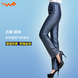 中国联通裤子白领正装裤子西裤女裤 深灰的色西裤麦纹西职业女裤