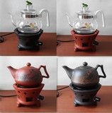 陶瓷电热茶炉烧水壶煮茶器随手泡紫砂养生茶壶玻璃水壶陶燃炉包邮