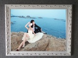 包邮相框实木定制欧式数字油画框挂墙广告海报框定做婚纱照片摆台