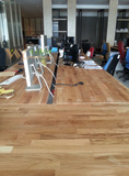 [木又来]北美白橡木实木台面板2~4cm厚茶几书桌台面/异形水槽定制