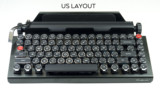 复古机械键盘 打字机键盘 qwerkywriter