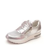 卓诗尼2016新款运动鞋网纱镂空休闲跑步旅游鞋黑色银色粉红色女鞋