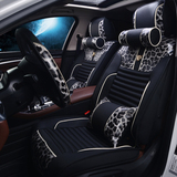 坐垫套全包围座垫马自达CX-4CX-5专车专用豹纹四季通用款汽车套3D