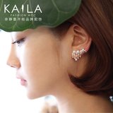 徐静蕾KAiLA曼珠流年耳钉女 韩国时尚优雅耳环气质珍珠防过敏耳饰