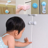 儿童安全锁加长宝宝抽屉扣婴儿衣柜移门柜门锁厨房马桶冰箱锁