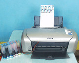 爱普生EPSON R230打印机 6色喷墨照片打印 效果好 打印光盘热转印