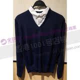 G2000香港专柜正品代购 15冬男装羊毛假两件针织衫58190011有小票