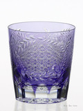 日本代购 杯子水杯玻璃杯江戸切子 烧酒杯透明水晶杯刻花T705-2