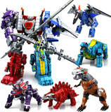 正版锦江修罗王变形金刚4组合体恐龙模型儿童玩具机器人钢索礼物