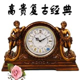 正品北极星座钟复古静音装饰欧式客厅创意家居古典摆件仿古台钟表